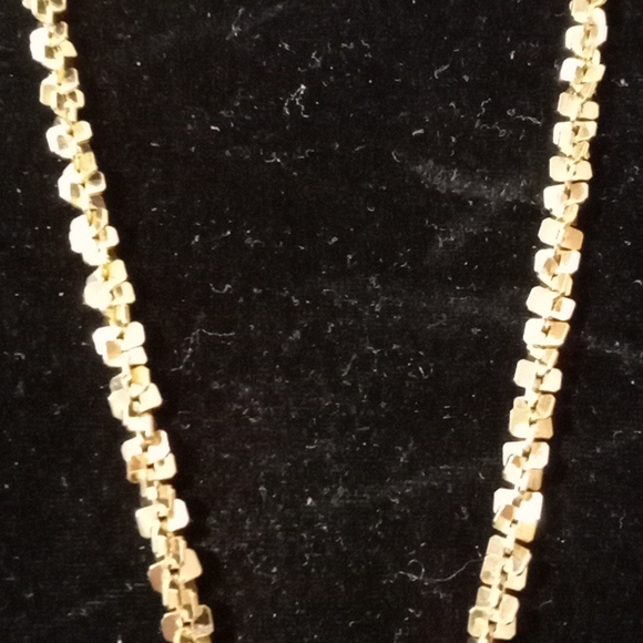 Koret  golden twinkle necklace and bracelet set, signed. - Picture 3 of 6